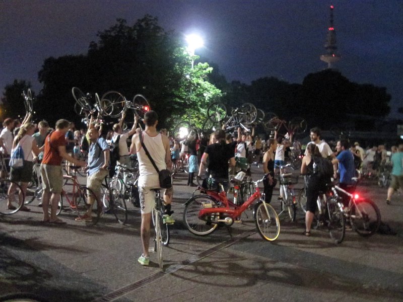 Critical Mass Hamburg 450